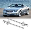 Foruly Rivets NOS Dash Rosette Rivets Stainless Steel Fit for