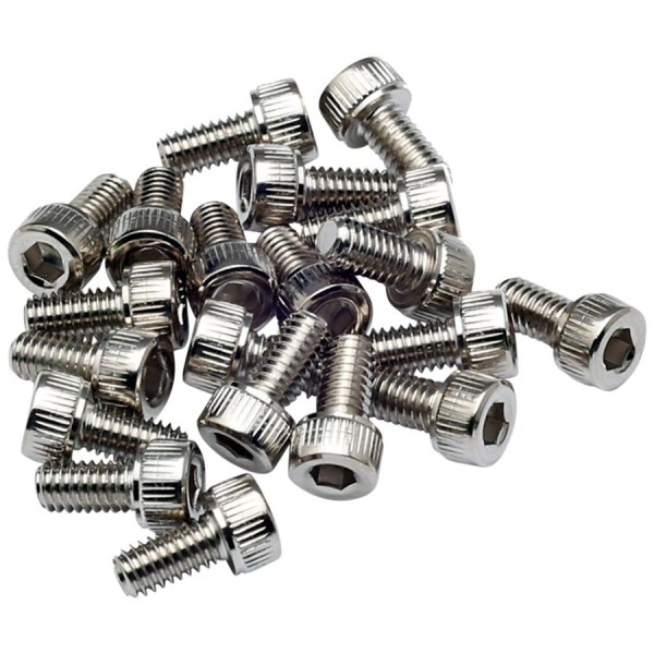 HT Components AN14A/AN03 Pedal Pin Kit - Silver