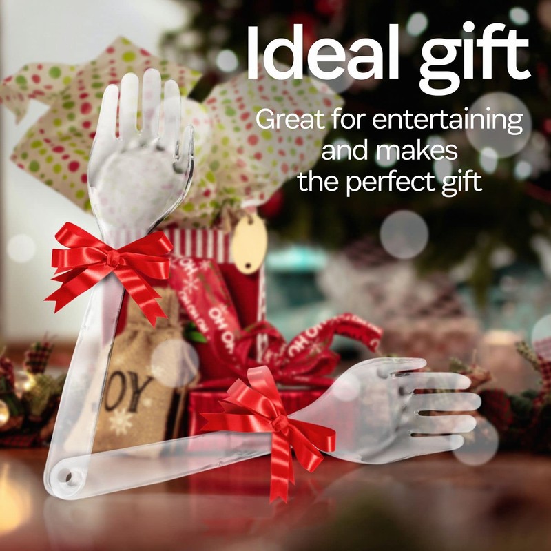 Canetti Design Group Clear Handy Tossers - Solid Acrylic Salad