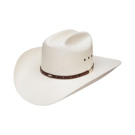 Resistol Unisex Santa Clara 10X Straw Cowboy Hat Natural 7 1/8
