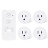 Greencycle Remote Control Outlet Plug, Remote Light Switches Wireless Indoor,