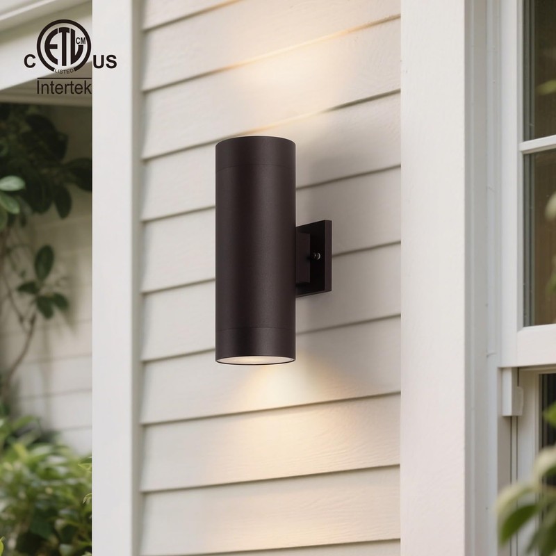 mirrea Modern Outdoor Porch Light Patio Light in 2 Lights