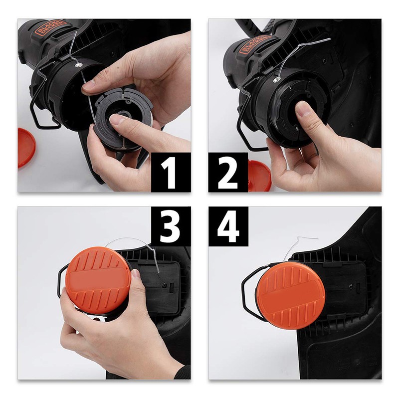 Auto Feed Spools Weeder Spool Wire Lawn Mower Cut Grass