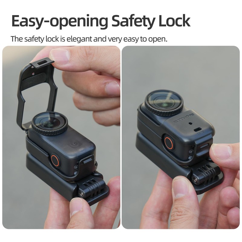 CAPART Foldable Magnetic Mount for DJI OSMO Nano, Vertically Horizonally
