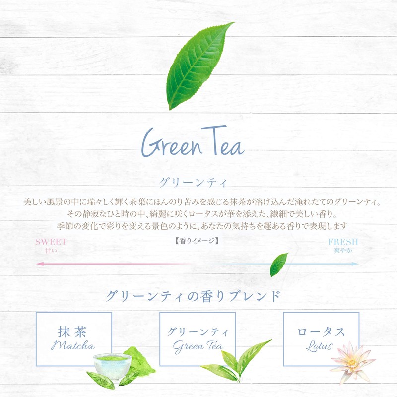 FERNANDA Moist Body Gelato Green Tea Body Cream 120 Grams