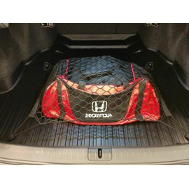 Rear Trunk Organizer Cargo Net for Acura TSX 2004–2014 – Floor Style Cargo Net for Sedan – Premium Mesh Elastic Car Trunk Organizer Vehicle Carrier Storage – Compatible with Acura TSX