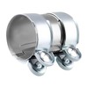Exhaust Clamp Pipe Connector, 55mm, Stainless Steel