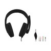 TNB HS-300 Wired Headset Multimedia Headphones Very Comfortable Black