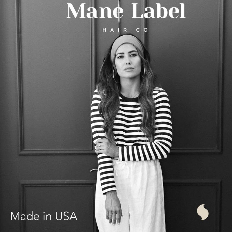 Mane Label Hair Co Organic Cotton and TENCEL Headband, Soft