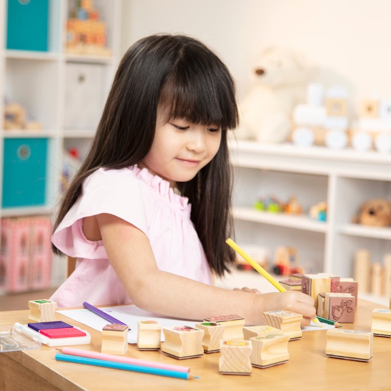 Melissa & Doug Stamp-a-Scene-Fairy Garden | Arts & Crafts |