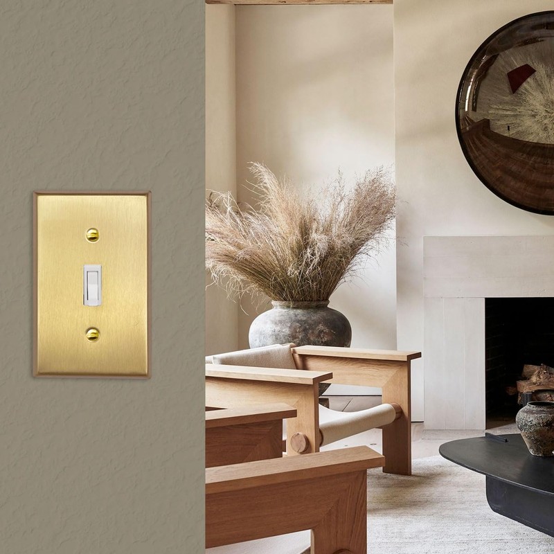 Rio Salto BRASS Signature Collection MIDSIZE Metal Gold Double Toggle