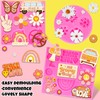 Whaline 3Pcs Groovy Boho Fondant Molds Groovy Hippie 3D Silicone