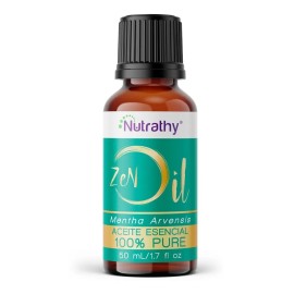 Aceite Esencial 100% Puro De Menta Zenoil Nutrathy 50ml Se