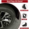 4Pcs/Set Car SUV Mud Flaps Splash Guards Fender Mudguard for