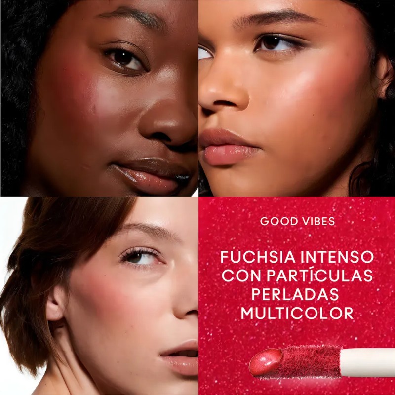 Rubor Líquido Mac Strobe Beam Liquid Blush Good Vibes