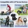 Mini Tripod for Camera, 24.61"/62.5cm Tripod Selfie Stick with 5