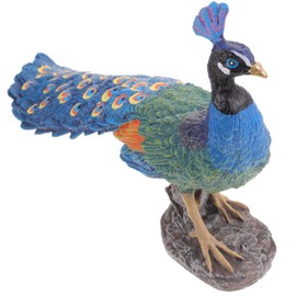 GRIRIW Wedding Decor Peacock Statue Ornament Home Tabletop Peacock Adornment Craft Decorati