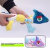 YIMOCHEN Blue Chameleon Dog Interactive Toys,Tug Toys for Large Dogs,Squeaky