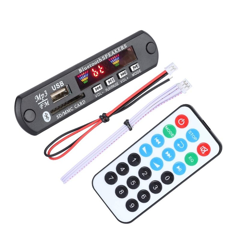 Tangxi USB FM MP3 Decoder Board, SDM01BT + U-DX Pantalla