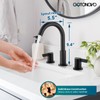 gotonovo 8 Inch Widespread Bathroom Faucet 3 Hole Bathroom Sink