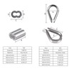 Proster Wire Rope Crimping Tool - Hand Swagging Crimper and