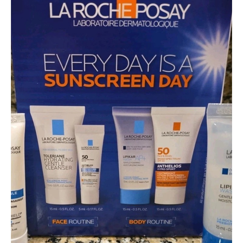 La Roche Posay Face And Body Routine Everyday Is A