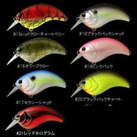 デプス(deps) クランクベイト イヴォーク 2.0モデル 65mm 18g ブラックバックシャッド #18 ルアー