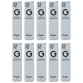 PILOT 10HRFG05HB Sharp Refill, Neox Graphite, 0.5mm, HB, 10pcs