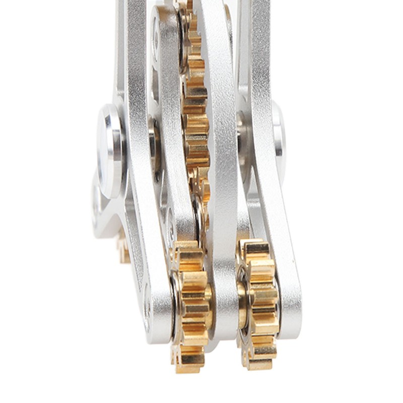 Fingertip Gear Toy 4 Gears Decompression Metal Finger Hand Brass