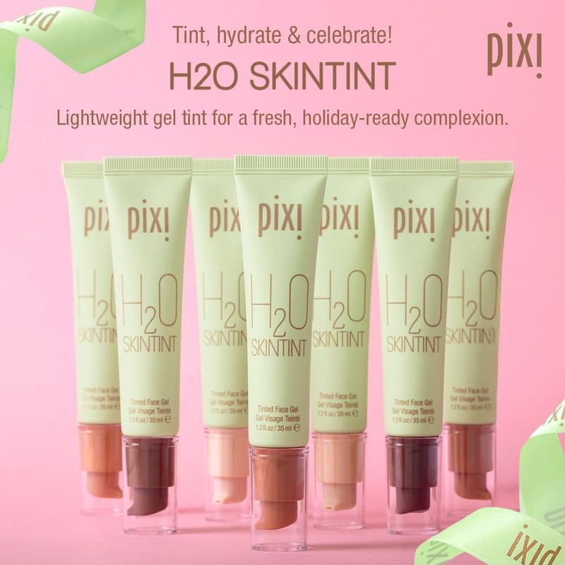 Pixi H2O SkinTint | Tinted Gel Moisturizer | Lightweight, Hydrating