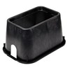 NDS D1000-SG Rectangle Valve Box with Drop-In Cover, 10-Inch by
