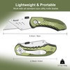 Vickay Folding Utility Knife, Box Cutter with 5 SK5 Quick