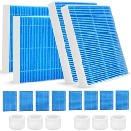 12-Pack Replacement Filters Compatible with LEVOIT Superior 6000S Smart Evaporative Humidifier + 6-Pack Top Fill Humidifier Replacement Filters Compatible with LEVOIT Humidifiers