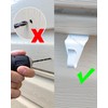 NACETURE Vinyl Siding Hooks 20 Pack Heavy Duty Siding Clips