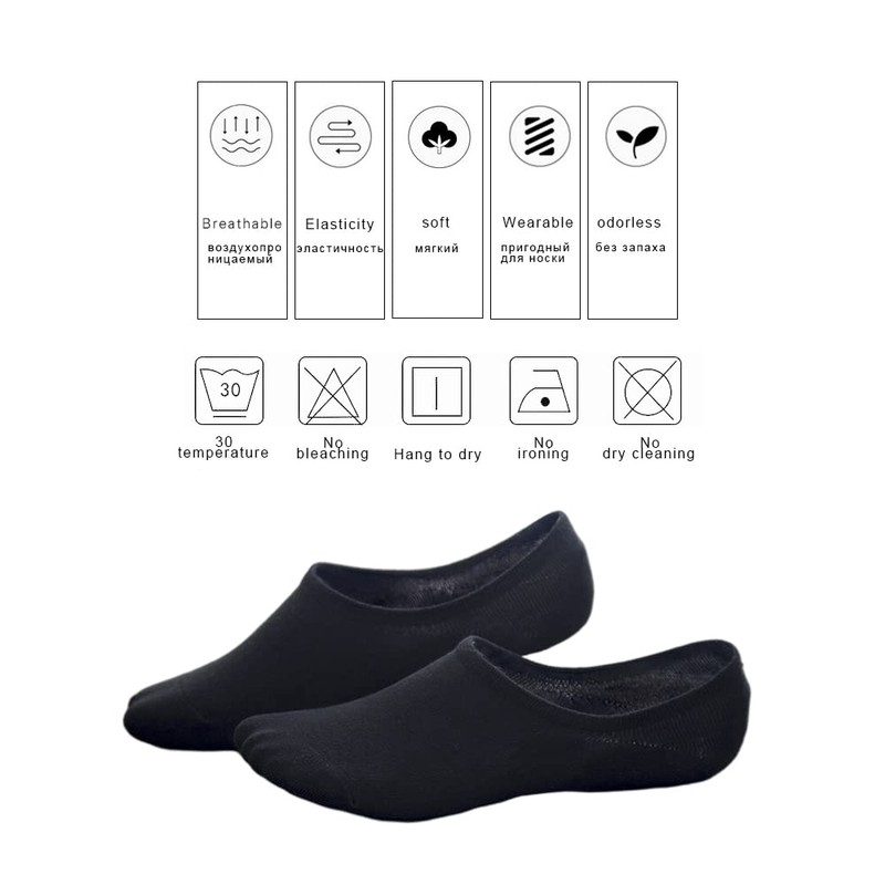 RICHBULL 12Pairs No Show Socks for Women & Men,Low Cut