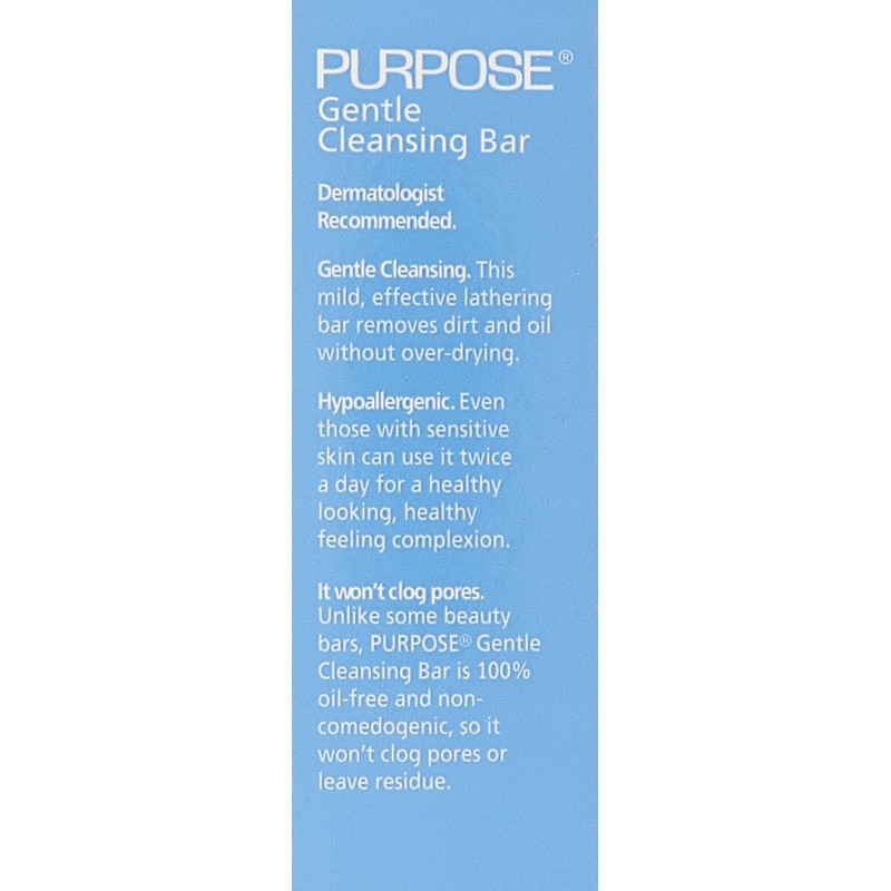 Purpose Gentle Cleansing Bar 3.6 Oz (6 Pack)