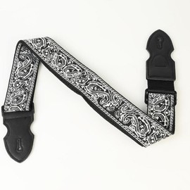 Guitar Strap, Adjustable Guitar Strap, Boho Style Embroidered Guitar Strap, Music Accessories for Guitar & Bass