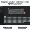 Keychron K6 Pro Wireless Custom Mechanical Keyboard, QMK/Launcher Programmable Macro,