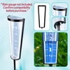 Outdoor Rain Gauge Stand for AcuRite 00850A3, Freestanding Mount for