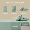 Bedsure Linen Sheets - Linen Bedsheets King Size, Blend from