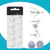 Open Domes Double Vent Hearing Aid for Oticon Replacements, 6mm