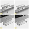 Anbte 4PCS Solar Panel Mounting Z Brackets, Aluminum Solar Panel