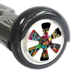 MightySkins Skin Compatible with Board Balance Board Scooter Wheels wrap Cover Sticker Skins Drag Queens