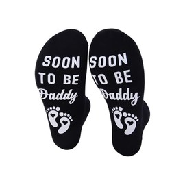 Xiyantiji Soon to Be Daddy Socks Dad to Be Gifts for 1st Time Dad New Daddy Father Christmas Birthday Gifts for Expecting Dads Funny Socks for Husband Son Brother