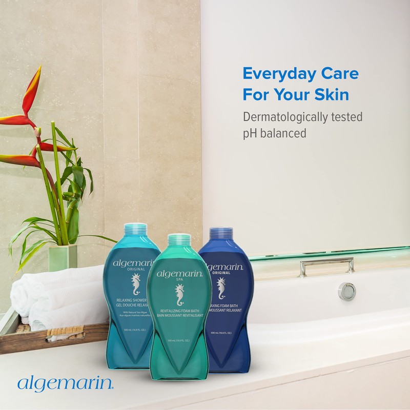 Algemarin Original Scent Foam Bath – European Sea Algae Aromatherapy