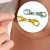 50 Pcs Double Lobster Claw Clasps Necklace Chain Extenders and