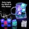 Xrten 12 Pieces Colorful Luminous Ice Cubes LED Ice Cubes