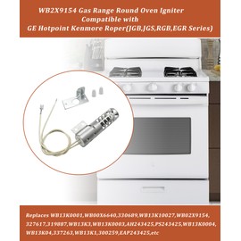 WB2X9154 Gas Round Oven Igniter Fits for GE Hotpoint Kenmore Roper