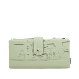 Anekke Alma Large Flexible RFID Wallet, Versatile and Flexible Design, Detachable Card Holder and Zipper, Dimensions: 21 x 10 x 2 cm, Practical Accessories, Multi-Colour, multicoloured