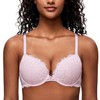 Deyllo Women’s Push Up Lace Bra Comfort Padded Underwire Bra